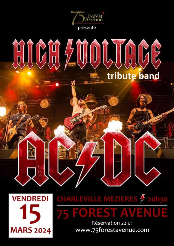 High Voltage tribute band AC/DC 75 Forest Avenue